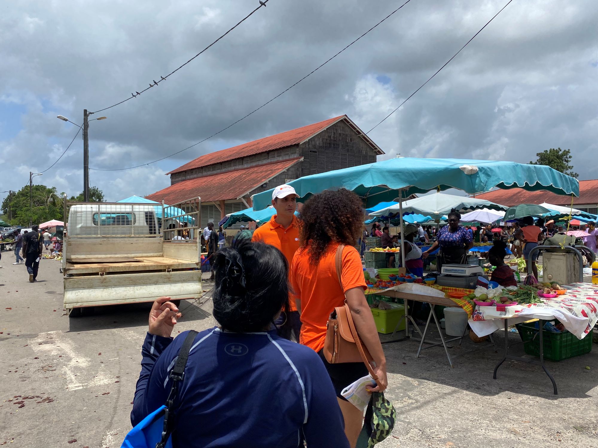 Markt Frans Guyana
